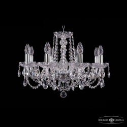 Подвесная люстра Bohemia Ivele Crystal 1402/8/195 Ni