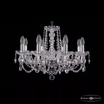 Подвесная люстра Bohemia Ivele Crystal 1402/8/195 Ni