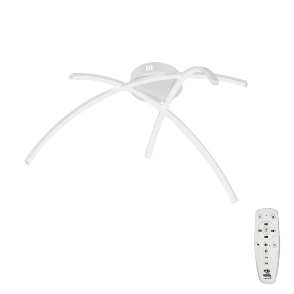 Потолочная люстра с пультом управления Vitaluce V25130DT-0/3PL