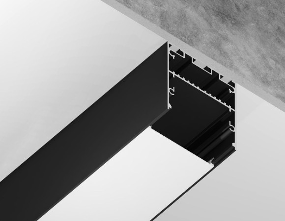 Алюминиевый профиль Ambrella Light Profile System GP3050BK