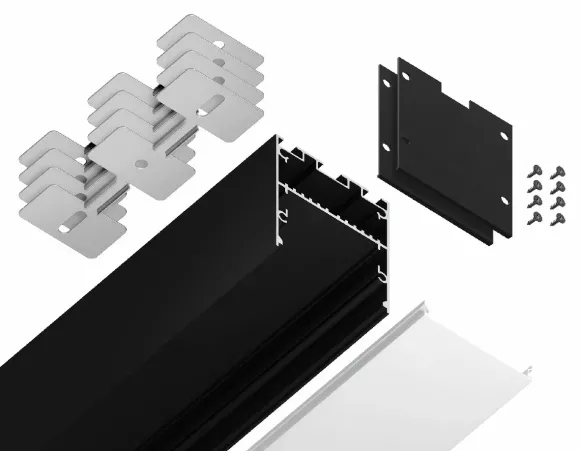 Алюминиевый профиль Ambrella Light Profile System GP3050BK Алюминиевый профиль Ambrella Light Profile System GP3050BK