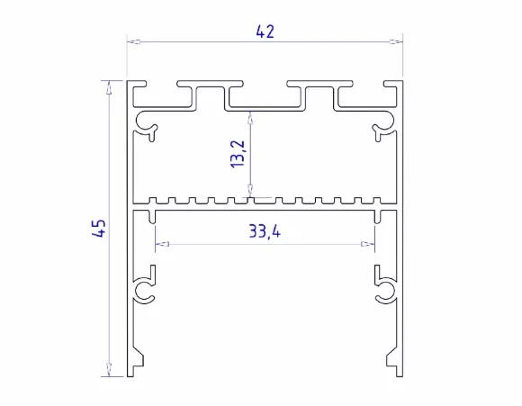 Алюминиевый профиль Ambrella Light Profile System GP3050BK Алюминиевый профиль Ambrella Light Profile System GP3050BK