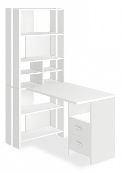 Стол компьютерный Домино Лайт СТЛ-ОВХ+С100Прям MER_STL-OVH-S100Pryam_BE