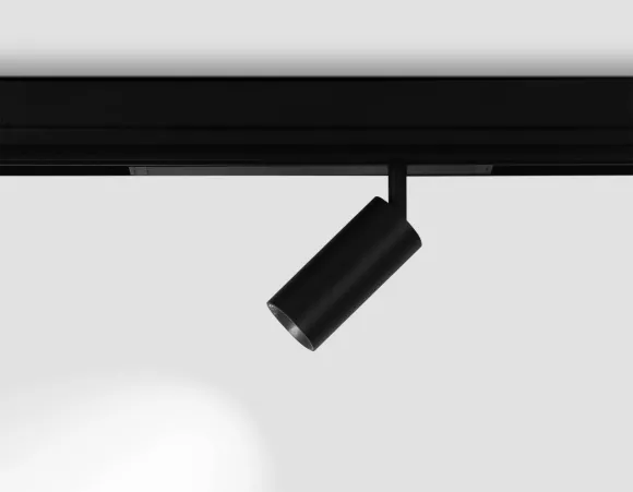 Трековый светодиодный светильник Ambrella Light Track System GL1620, Черный, Нейтральный белый, Металл, вид снизу