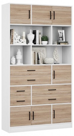 Стеллаж комбинированный Либерти-61-128 MAS_Liberti-61-BT-DS-128