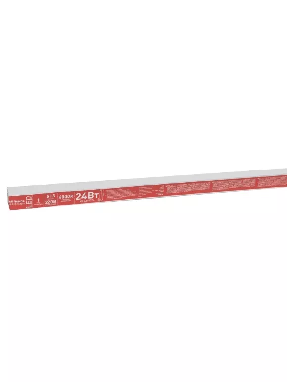Лампа светодиодная Эра G13 24W 4000K ECO LED T8-24W-840-G13-1500mm Б0032978 Лампа светодиодная Эра G13 24W 4000K ECO LED T8-24W-840-G13-1500mm Б0032978