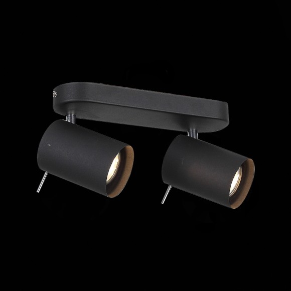 Спот ST Luce Fanale Black SL597.401.02, GU10, 6W, черный