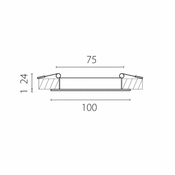 Светодиодная панель Lightstar Zocco 223074-XS Светодиодная панель Lightstar Zocco 223074-XS