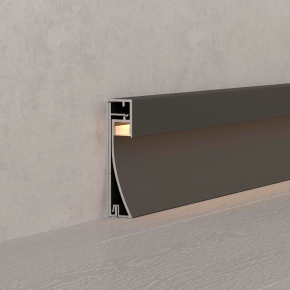 Профиль Arlight PLINTUS-H54-2000 BLACK 045433