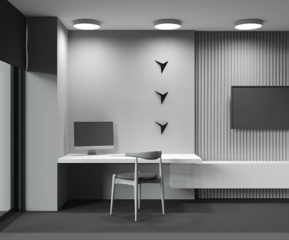 Потолочный светильник Maytoni Zon C032CL-45W3K-RD-MG