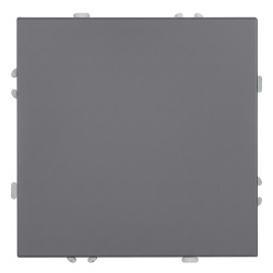 Выключатель 1-клавишный (механизм) СЗК Stekker Эмили 250В 10АRSW10-5103-10ZK платиново-серый soft touch 50238