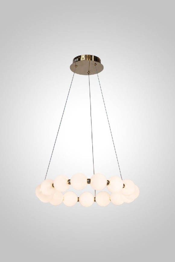 Подвесная светодиодная люстра AM Group Pearl PEARL-D500 FGD