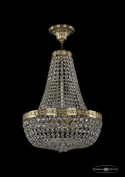 Люстра на штанге Bohemia Ivele Crystal 19281/H2/35IV G