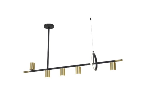 Подвесная светодиодная люстра AM Group Am438 AM438 POLISHED GOLD