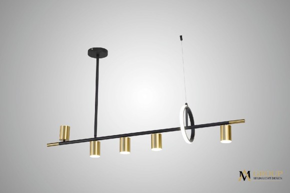 Подвесная светодиодная люстра AM Group Am438 AM438 POLISHED GOLD