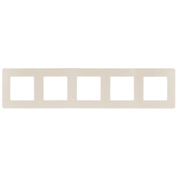 Рамка для розеток и выключателей на 5 постов Эра 12-5105-02 Б0052540