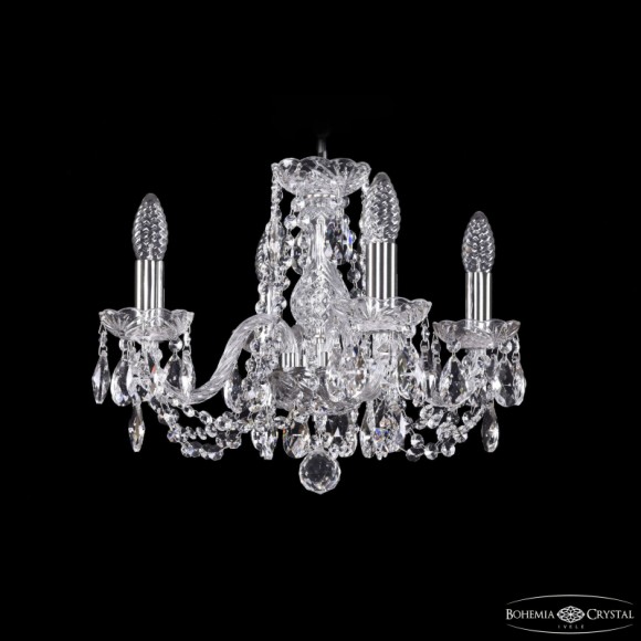 Подвесная люстра Bohemia Ivele Crystal 1402/4/141 Ni