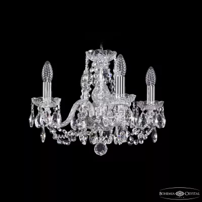 Подвесная люстра Bohemia Ivele Crystal 1402/4/141 Ni