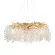Подвесная люстра Delight Collection Shiro-noda FTB006R-100 brass/clear