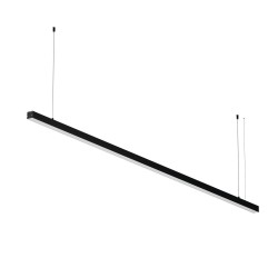 Линейный подвесной светильник Maytoni Technical 4000K 35x35 (Черный, 2 м) LL312016