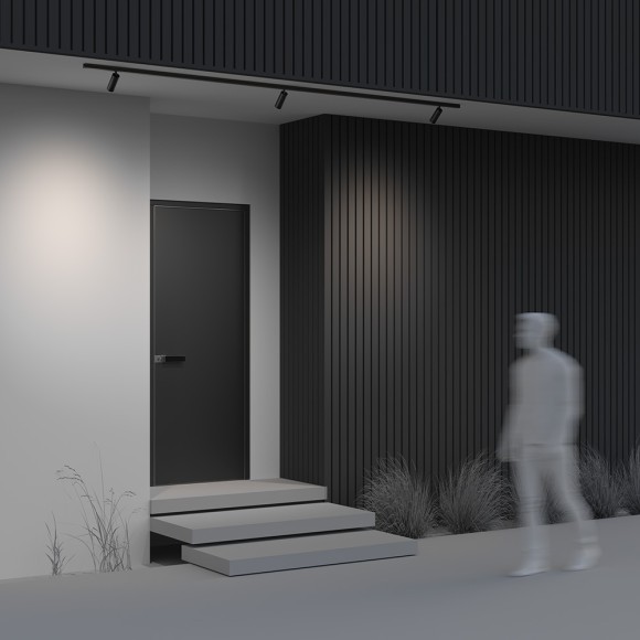 Уличный трековый светильник Maytoni FOCUS LED O-TR02-1-S-15WB4K