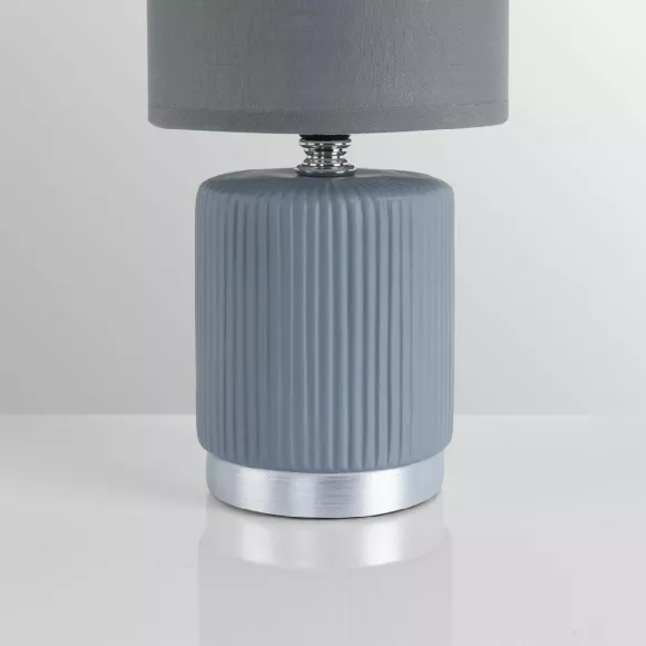 Настольная лампа Lumion County Kaisa 8177/1T, Модерн, Серый, Керамика