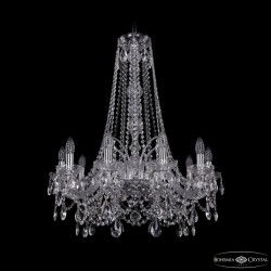 Подвесная люстра Bohemia Ivele Crystal 1411/10/240/h-83 Ni