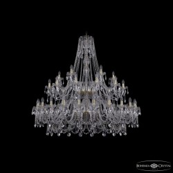 Подвесная люстра Bohemia Ivele Crystal 1411/24+12+6/530/2d G