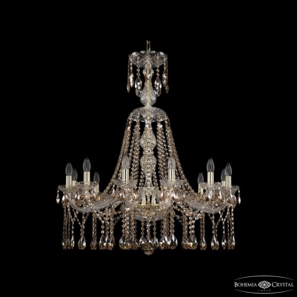 Подвесная люстра Bohemia Ivele Crystal 1413/12/300/XL-91 G R721