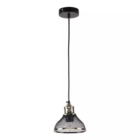 Подвесной светильник IMEX MD.0786-1-P AB+BK Подвесной светильник IMEX MD.0786-1-P AB+BK