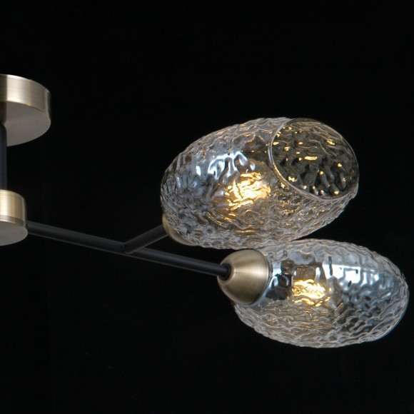 Люстра на штанге Illumico IL0285-4CSQ-79 BK AB