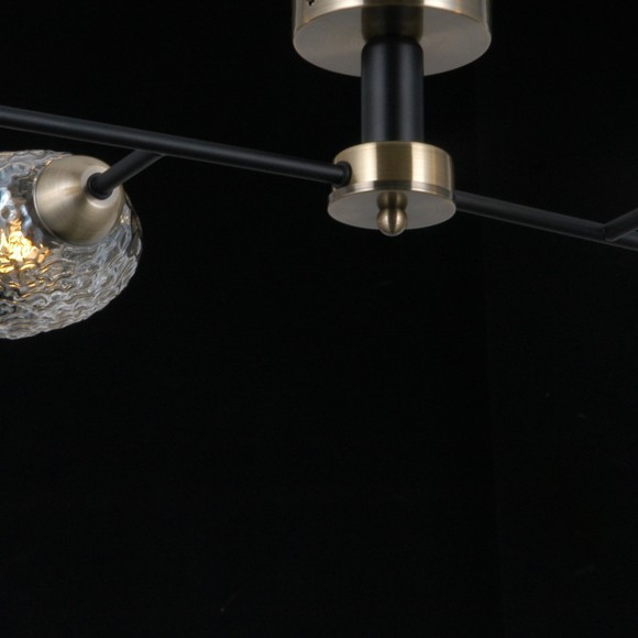 Люстра на штанге Illumico IL0285-4CSQ-79 BK AB