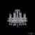 Подвесная люстра Bohemia Ivele Crystal 1413/8/141 Ni