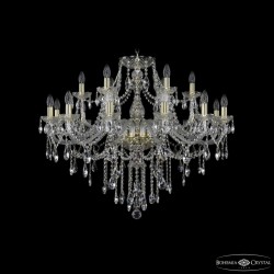 Подвесная люстра Bohemia Ivele Crystal 1415/12+6/360 G