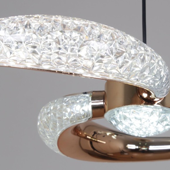 Подвесная люстра с пультом управления Reluce 80390-0.9-03 FG