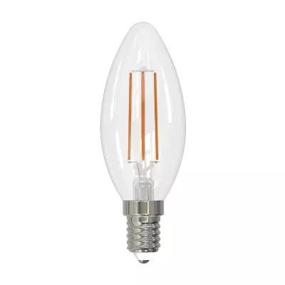 Лампа светодиодная Volpe Optima LED-C35-7W/3000K/E14/CL/SLF UL-00008332