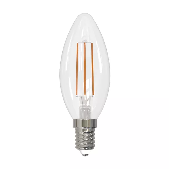 Лампа светодиодная Volpe Optima LED-C35-7W/3000K/E14/CL/SLF UL-00008332
