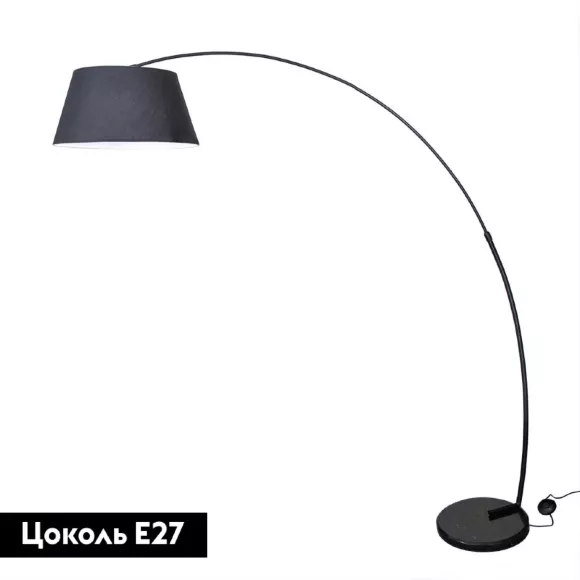Торшер Citilux Арчи CL807011, Черный, Металл, Ткань Торшер Citilux Арчи CL807011, Черный, Металл, Ткань