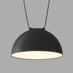 Трековый однофазный светильник Denkirs Belty Flow DK5561-BK