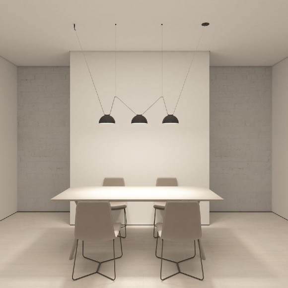 Трековый однофазный светильник Denkirs Belty Flow DK5561-BK