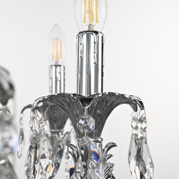 Подвесная люстра Bohemia Ivele Crystal AL79101/10/250 B Ni