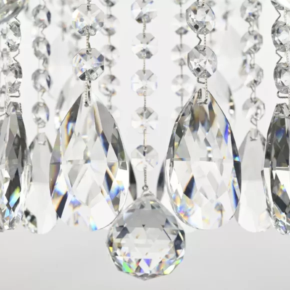 Подвесная люстра Bohemia Ivele Crystal AL79101/10/250 B Ni, общий вид Подвесная люстра Bohemia Ivele Crystal AL79101/10/250 B Ni, общий вид