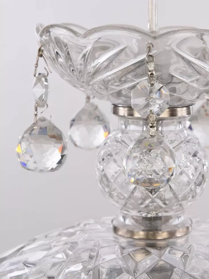 Подвесной светильник Bohemia Ivele Crystal 14781P/22 Ni R