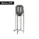 Торшер Loft IT Oda 10195F/1600 Smoke, Черный, Дымчатый, Металл