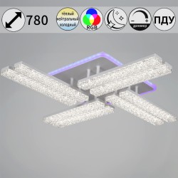 Потолочная светодиодная люстра Reluce 64430-0.3-08C WH