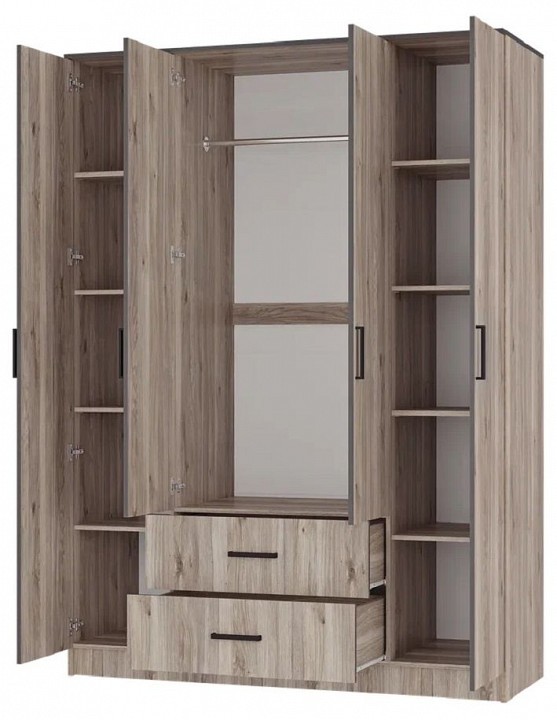 Шкаф платяной Титан BTS_00-00164107