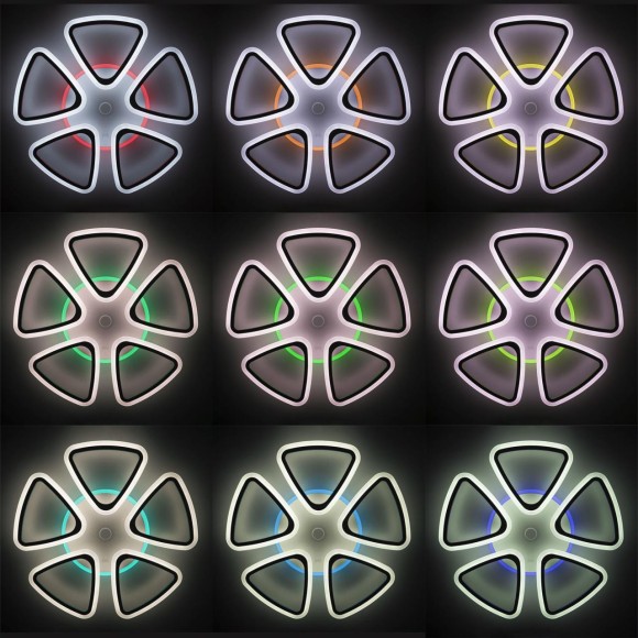 Потолочная светодиодная люстра с пультом управления Citilux Мальта Смарт CL234A250E