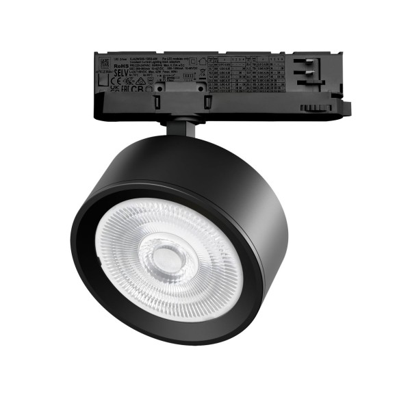 Трековый трехфазный светильник Quattro LED 60G с адаптером Lightstar Alta Pro A5637QT60G