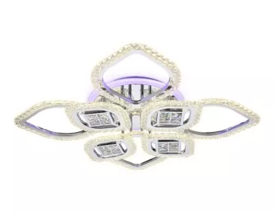 Потолочная светодиодная люстра Ambrella Light Acrylica Ice FA283