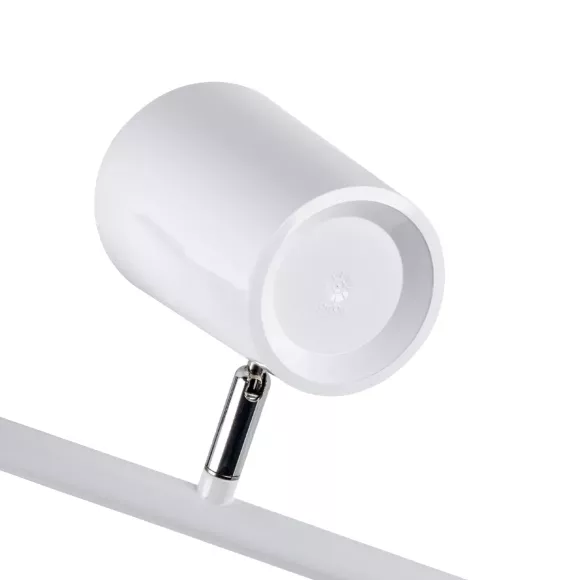 Торшер Uniel ULM-T600 2х6W/4500K/DIM WHITE UL-00010175, Белый, Нейтральный белый, Металл, вид сверху